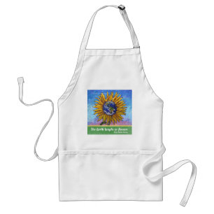 Tablier Art de la Terre de tournesol
