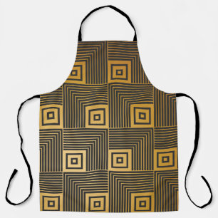 Tablier Art Deco seamless vintage wallpaper pattern