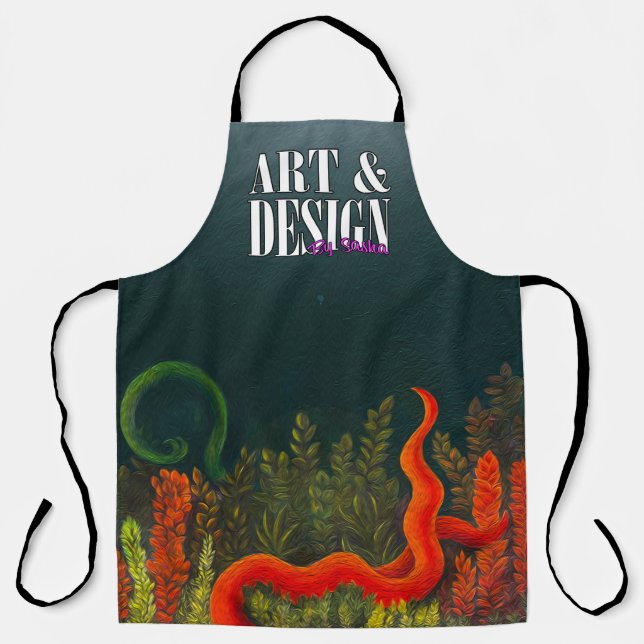 Tablier Art & Design par Sasha (Recto)