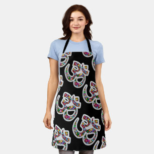 Tablier Art du symbole floral Namaste
