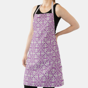 Tablier Art Motif Abstrait de conception de fleurs d'orchi