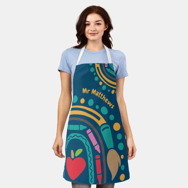 Tablier Art Teacher Apron (Porté)