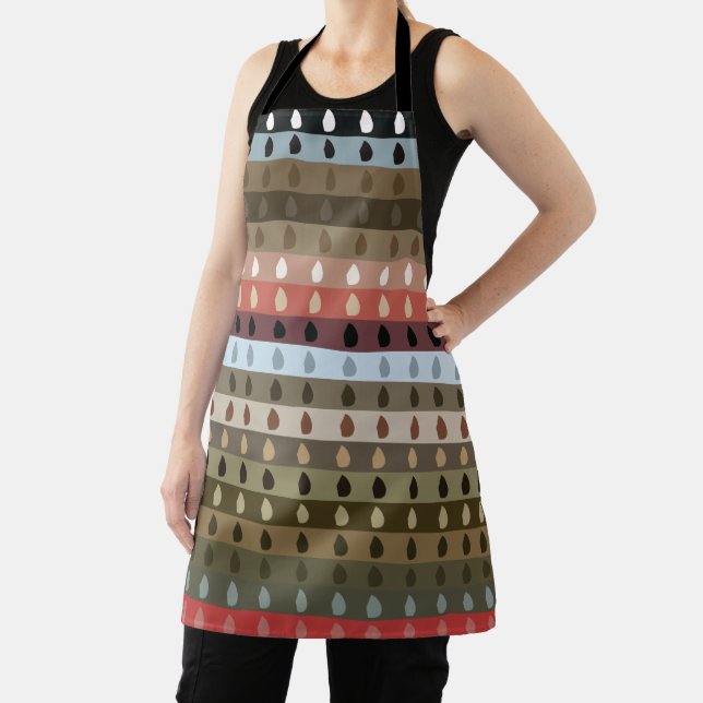 Tablier Art Tribal Coloré (Insitu)