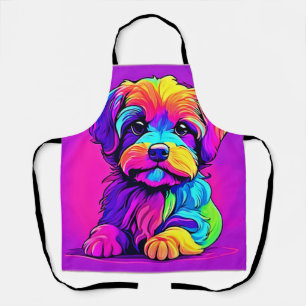 Tablier Artefacts Rainbow Puppy
