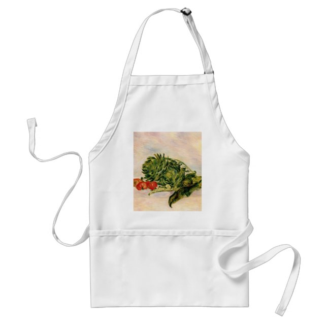 Tablier Artichauts et tomates (Devant)