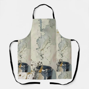 Tablier Artisan Peintre Artisanat Peinture Art Cool Inhabi