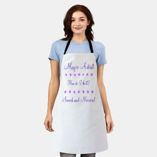 Tablier Artiste amateur humoristique Smock Apron