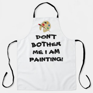 Tablier ARTISTE AU TRAVAIL L'art fume Adulte Apron