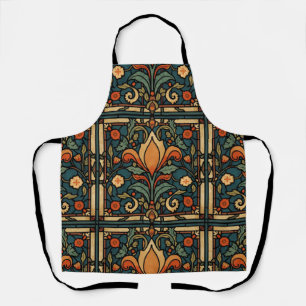 Tablier Arts & Crafts vintage de style Craftsman, Mission
