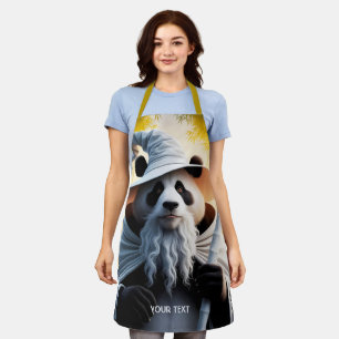 Tablier Assistant Vieux Panda Imaginaire