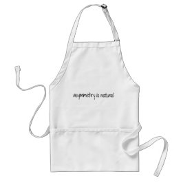 Tablier Asymétrie Est Naturel Standard Apron
