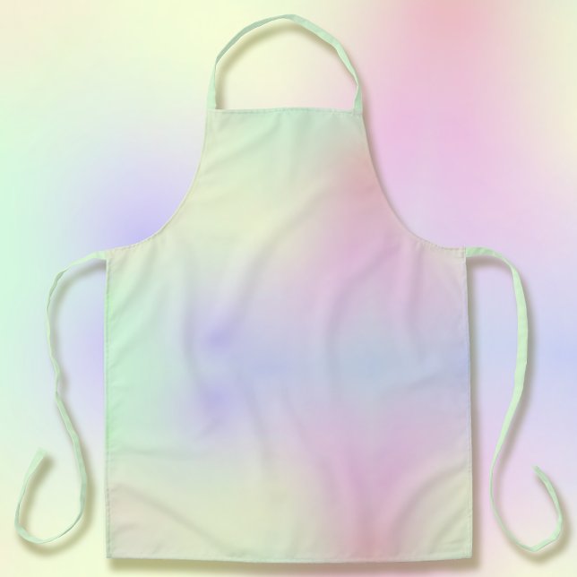 Tablier Asymétrique Pastel Rainbow (Créateur téléchargé)