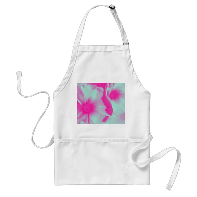 Tablier au design floral (Devant)