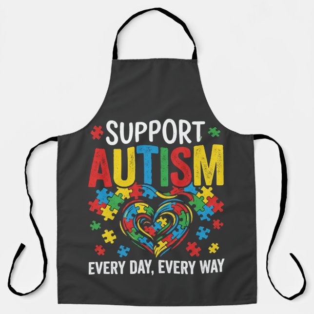 Tablier Autism awareness (Recto)