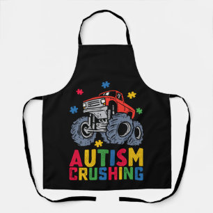 Tablier Autisme écrasant Monster Truck Sensibilisation Gar