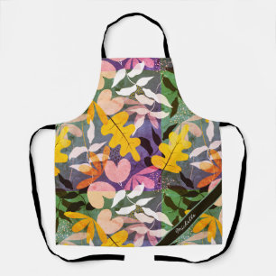 Tablier Automne Abstrait Floral
