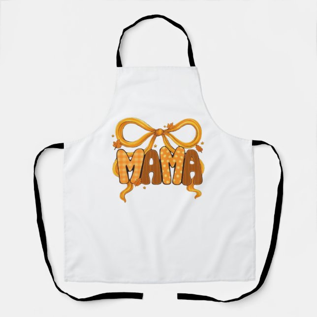 Tablier Automne Coquette Mama - Cosy Automne esthétique av (Recto)