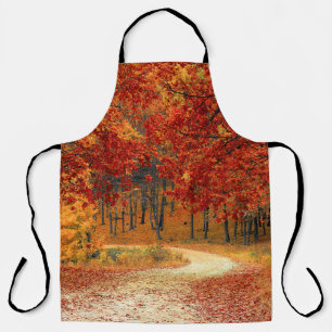Tablier automne dans la forêt