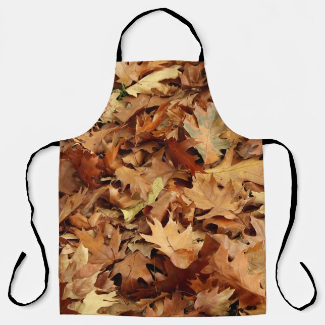 Tablier automne, feuille sec (Recto)