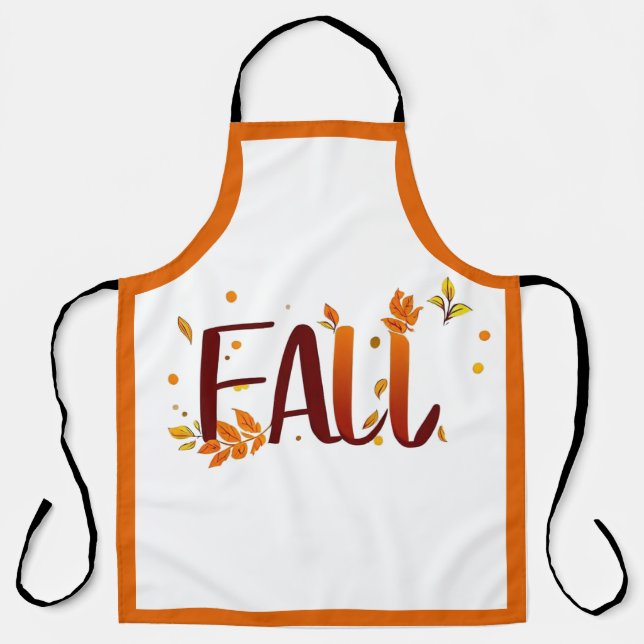 Tablier Automne/Feuilles  (Recto)