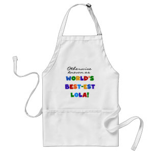 Tablier Autrement connu comme les meilleurs cadeaux Lola