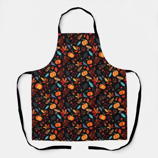 Tablier Autumn Leaves Apron (Recto)