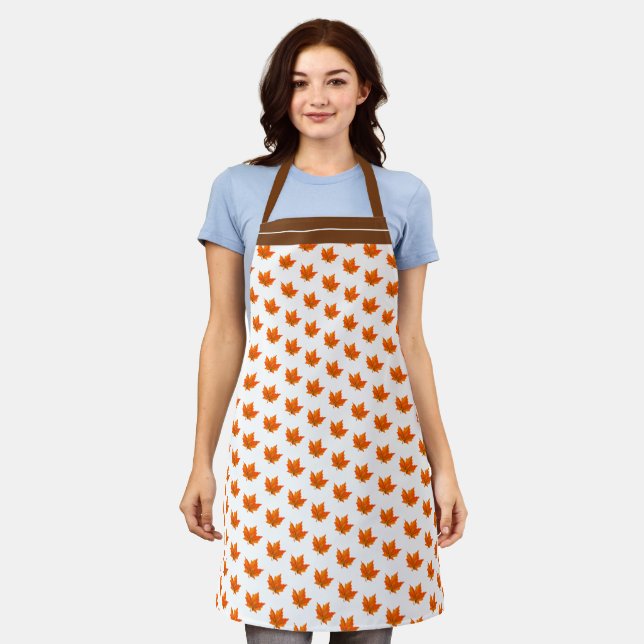 Tablier Autumn Leaves Apron (Porté)