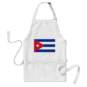 Tablier avec drapeau de Cuba