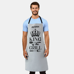 Tablier avec impression intégrale Roi du Grill