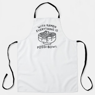 Tablier Avec Ramen Tout Est Possi-Bowl