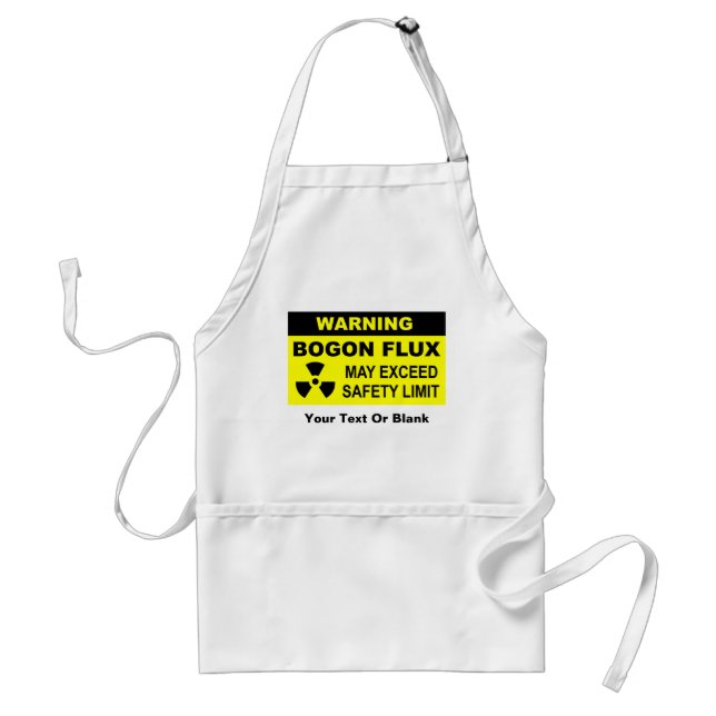 Tablier Avertissement : Flux de Bogon (Devant)