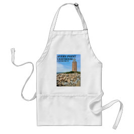 Tablier Avery Point Lighthouse, Connecticut Cuisine Apron