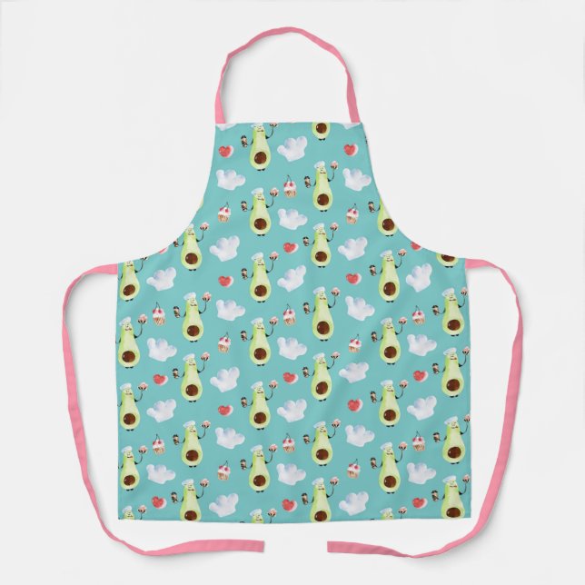 Tablier Avocado Apron (Recto)