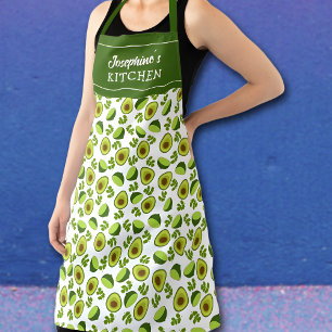 Tablier Avocado et citrons, Unisex de fruits de cuisine su