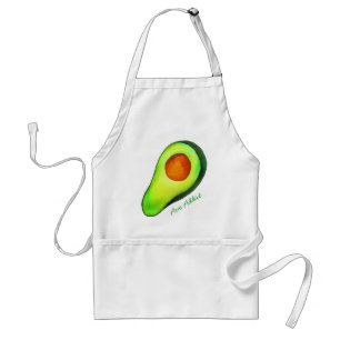 Tablier Avocat vert addict art mignon