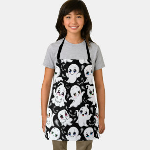 Tablier Baby Ghosts Éffrayant mignon Halloween humeur