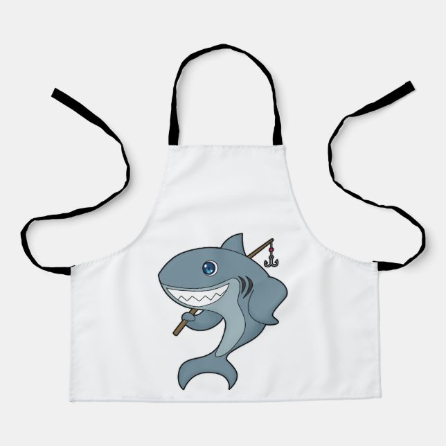Tablier Baguette de pêche du requin (Recto)