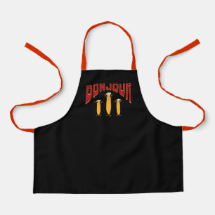 Tablier Baguettes de franchise amusantes