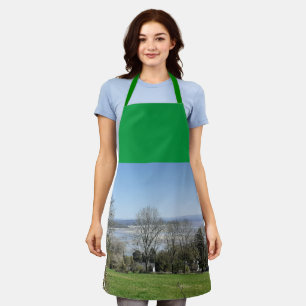 Tablier Baie Morecambe Dans L'Apron Du Printemps
