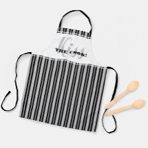 Baiser Drôle Le Cuisinier Humour Moderne Blanc Noi