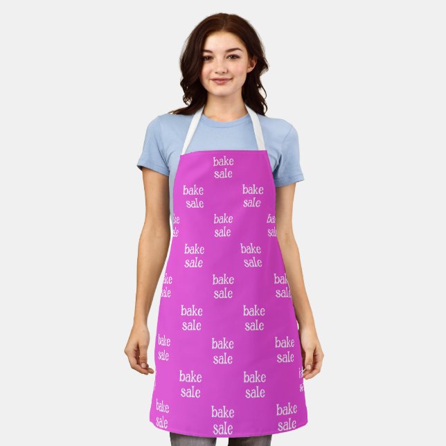 Tablier Bake Sale Pink Apron (Porté)