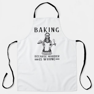 Tablier Baking parce que le meurtre est une erreur