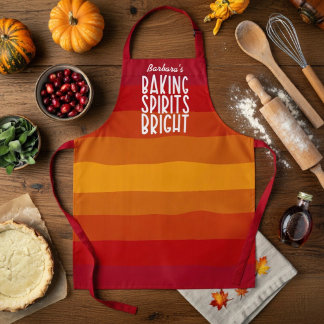 Tablier Baking Spirits Bright Action de Grâce de Cuisine
