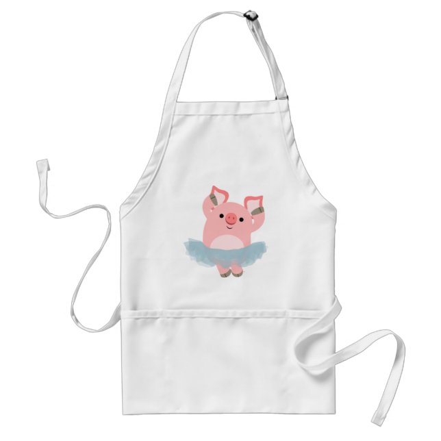 Tablier Ballerina Ballerina Pig Apron (Devant)