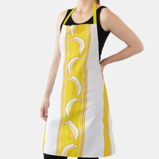 Tablier Banane Luxe Rayures Jacquard