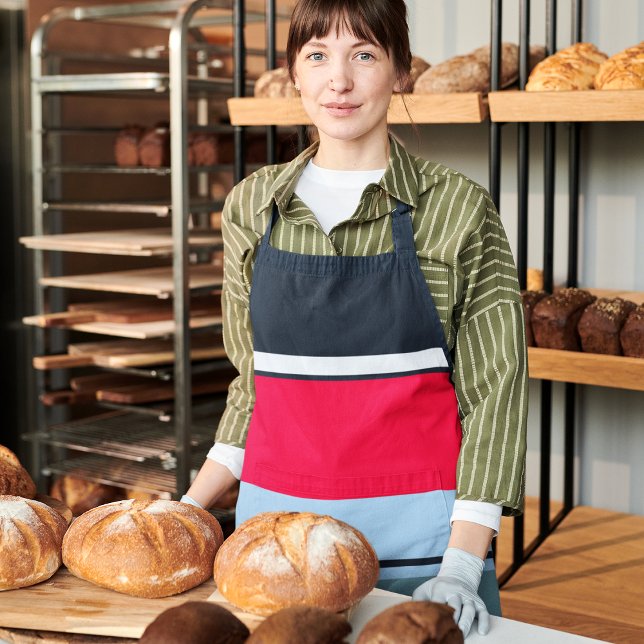 Tablier Bandes Décontractées multicolores (Créateur téléchargé)
