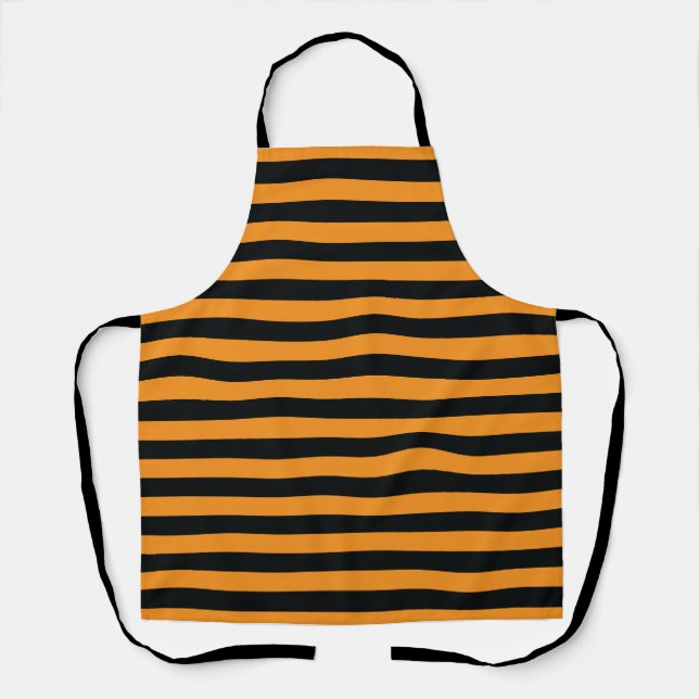 Tablier Bandes d'Halloween (Recto)