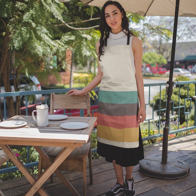 Tablier Bandes rétro classiques (Créateur téléchargé)