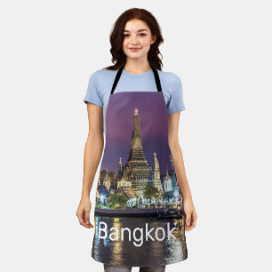 Tablier Bangkok Wat Arun Sunset BKK Thaïlande Souvenir