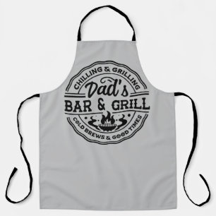 Tablier Bar et grillades pour papillote et grillades